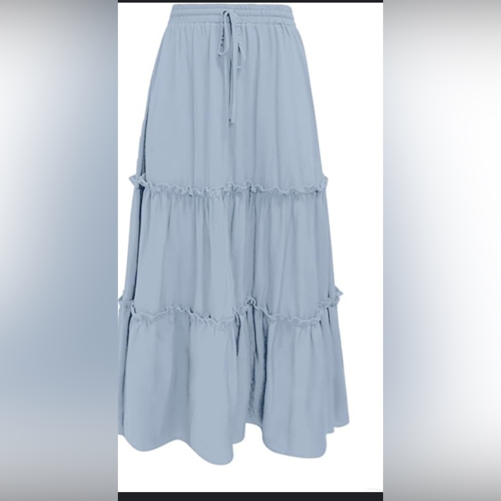 CASUAL LONG SKIRT